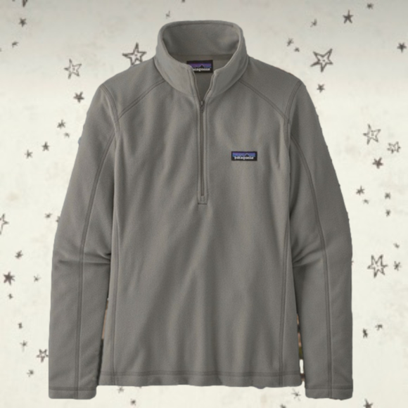 Patagonia Other - NWOT Patagonia Gray Fleece Quarter-Zip Jacket: Size S